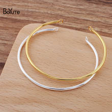 BoYuTe (50 Pieces/Lot) 65*2MM Metal Iron Bracelet with 5MM Loop DIY Jewelry Accessories Handmade Materials 2024 - buy cheap
