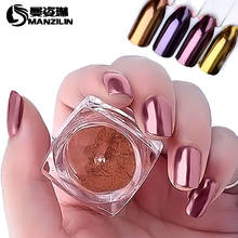 1pc 2g Mirror Nail Glitter AC43 Polishing For Nails Glitters Powder Dust Shinning Pigment Rose Gold Holographic Vtirka 2024 - buy cheap