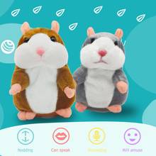 New Talking Hamster Mouse Pet Plush Toy Hot Cute Speak Talking Sound Record Hamster Educational Toy for Children Gifts 2024 - buy cheap