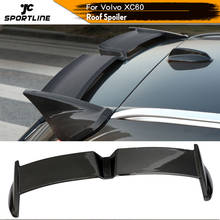 ABS Glossy Black Carbon Look Rear Roof Spoiler Boot Lip Wing For Volvo XC60 2018 - 2020 2024 - buy cheap