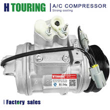 High quality Auto a/c ac compressor for Toyota Land Cruiser Car UZJ100 2001 VXR 88320-60691 8832060691 88320 60691 6pk 12V 2024 - buy cheap