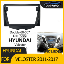 Kit de acabamento de som automotivo, 9 polegadas, para hyundai veloster 2011, 12, 13, 14, 15, 16, 17, 18, adaptador, rádio, reprodutor, dvd 2024 - compre barato