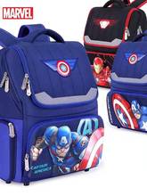 Disney Marvel School Bags For Boys Captain America Iron Spider Primary Student Shoulder Backpack Orthopedic Boys Gifts Mochilar 2024 - buy cheap