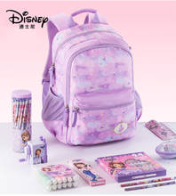 Disney Women Backpack Sofia Princess Pinkish-Purple Waterproof Casual Large Capacity School Student Schoolbag 2024 - buy cheap