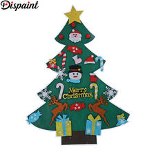 Dispaint 5D DIY Diamond Painting Christmas Tree New Year Gift Kid Toy Artificial Tree Wall Window Sticker Christmas Home Decor 2024 - buy cheap