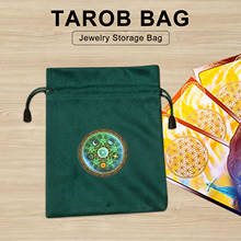 Tarot Card Storage Bag Rectangular Board Game Soft Protective Drawstring Bag Large Capacity Storage Pouch Jewelry Storage Bag 2024 - buy cheap