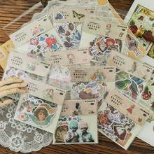 20sets/1lot kawaii Stationery Stickers Vintage Alice dream Diary Planner junk journal Decorative Scrapbooking DIY Craft Stickers 2024 - buy cheap
