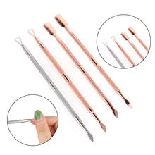 1PC Dual-ended Stainless Steel Nail UV Gel Polish Remover Stick Triangle Rod Cuticle Pusher Nail Art Manicure Tool Accessories 2024 - buy cheap