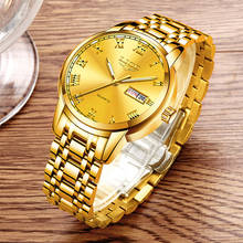 Relogio Masculino Mens Watches LIGE Top Brand Luxury Chronograph Fashion Watch Men Business Waterproof Full Steel Quartz Watch 2024 - buy cheap