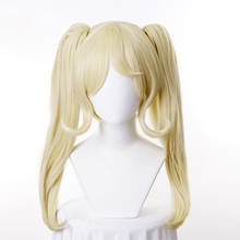 Saionji Hiyoko Wig Danganronpa Cosplay Wigs Styled Synthetic Heat Resistant Women Blonde Hair Hiyoko Saionji + Wig Cap 2024 - buy cheap