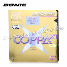 Donic Original COPPA X1 GOLD Pimples In Table Tennis Rubber Pips-In Ping Pong Sponge Tenis De Mesa 2024 - buy cheap