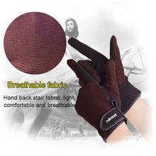 Профессиональные перчатки для верховой езды, перчатки для верховой езды для мужчин и женщин, легкие дышащие, SEC88 2024 - купить недорого