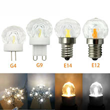Dimmable 110V 220V Mini G4 G9 E12 E14 4W LED K9 Glass Crystal Light Bulbs COB Replace Halogen Chandelier Pendant Light Lamps 2024 - buy cheap