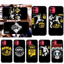 YJZFDYRM Design The Mma Logo Soft Rubber Phone Cover for iPhone 11 pro XS MAX 8 7 6 6S Plus X 5S SE 2020 XR case 2024 - buy cheap