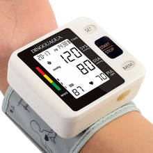 Monitor Digital de presión arterial, esfigmomanómetro automático, Monitor de ritmo cardíaco, pulso, tonómetro portátil, pantalla LCD, BP 2024 - compra barato
