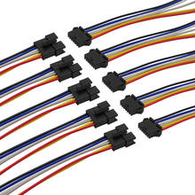 5 пар JST SM 6Pin 6P штекер-гнездо провод кабель отрезок соединитель длина 15 см 2024 - купить недорого
