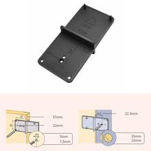 Hinge Hole Drilling Guide Locator Opener Template Door Cabinets Woodworking Tool 2024 - buy cheap