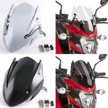 Windscreen Windshield Shield Screen with Bracket For Suzuki GSX-S750 GSXS750 GSXS 750 2017 2018 2019 2020 Motorcycle Accessories 2024 - buy cheap