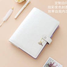 2019 New Arrive Yiwi Lovedoki A5 White  Laser scale Loose Leaf Notebook Diary White Binder Planner 2024 - buy cheap