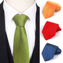 Classic Solid Neck Ties for Men Casual Suits Tie Gravatas Green Mens Neckties For Business Wedding 8cm Width Men Ties 2024 - buy cheap
