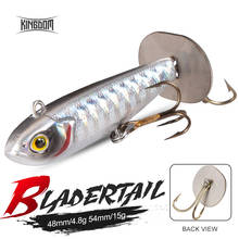 Kingdom BLADERTAIL VIB Fishing lures Lead Jigging Hard Lure Tail Vibration produces sound Sinking Artificial Baits Wobblers 2024 - buy cheap