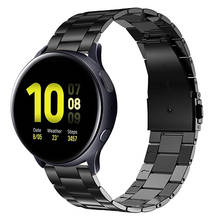 Correia active 2, pulseira ultrafina para samsung galaxy 42mm amazfit bip gts, honor magic watch 2, pulseiras de relógio 20mm 2024 - compre barato