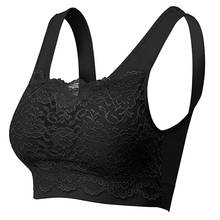 Top corto de encaje sin costuras para mujer, Top con cubierta de encaje frontal, Sujetador deportivo, Tops para mujer, Top de tubo de verano, Bralette 2024 - compra barato