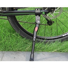 Suporte lateral para bicicleta mtb, rack de estacionamento de bicicleta, liga de alumínio, suporte lateral para ciclismo ajustável 2024 - compre barato