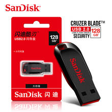 SanDisk CZ50 16GB 32GB 64GB 128GB Cruzer Blade USB Flash Drive  USB 2.0 memory stick U Disk 16 32 64 128 gb pendrive Pen Drive 2024 - buy cheap