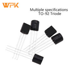 50Pcs PNP Transistor NPN Power Triode TO-92 2N2222 2N2907 2N3904 2N3906 2N4401 2N4403 2N5089BU 2N5401 2N5551 IC Diode 2024 - buy cheap