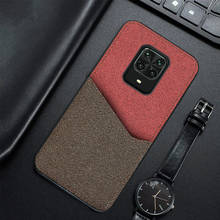 Чехол для телефона с магнитным карманом для карт, холщовый чехол для Xiaomi Redmi note 9s 9 pro, 8, 8t, 4X, k20, деловой чехол для Mi 9T, 9 SE, note 10, A3, 9Lite 2024 - купить недорого