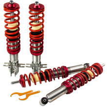 Maxpeedingrods coilovers para vw golf mk1 cabrio coelho suspensão ajustável amortecedor para cabriolet jetta mk1 modelos 2024 - compre barato