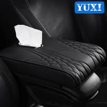 Car Leather Center Console Seat Armrest Box Cushion For BMW MINI ONE Cooper S F54F55 F56 F57 F60 Countryman Car Styling Interior 2024 - buy cheap