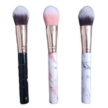 1Pcs Marble Patten Foundation Makeup Brush Blush Powder Soft Make Up Brushes Eyebrow Eyeshadow Face Cosmetic Tools Drop Shipping 2024 - buy cheap