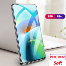 For Xiaomi PocoPhone F2 M2 Pro F1 X3 NFC X2 Soft TPU Screen Protector For Poco X3 NFC Clear Protective Full Cover Hydrogel Film 2024 - buy cheap