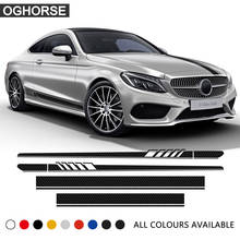 for Mercedes Benz C Class W205 2-Door Coupe C205 2015-Present Styling Edition 1 Hood Roof Rear Stripes Side Skirt Decal Stickers 2024 - buy cheap