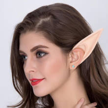 1 Pair Latex Elf Ears Pointed Cosplay Mask For Halloween Masquerade Party Costumes Festival Hot Selling 2024 - buy cheap