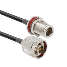 Cable de extensión coaxial tipo N para amplificador de teléfono móvil, conector macho a conector hembra N, Cable LMR195 para amplificador celular 4G LTE 2024 - compra barato