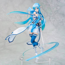 23cm Anime Sword Art Online Asuna Yuuki Water Spirit Kirito asuna Sexy Girls Ver. 1/7 PVC Action Figure Collectible Model Toys 2024 - buy cheap