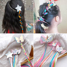 Cute Bow Princess Hairpins Baby Seuqin Hair Clips for Girls Kids Hair Accessories Headband Girls Hair Braid Child Headdress 2024 - buy cheap