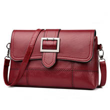 Mulheres do desenhador Bolsa de Ombro Bolsa de Moda E Bolsa de Couro Pu Bolsa Crossbody Sacos Para As Mulheres Novo Vermelho 2024 - compre barato