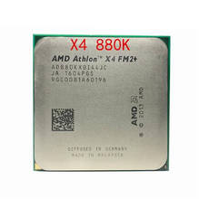 Processador amd athlon x4 880 k x4, cpu quad core com 880 ghz e soquete fm2 + 2024 - compre barato