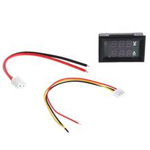 DC 0-100V 10A Dual LED voltímetro Digital amperímetro voltaje AMP Power Monitor de coche 2024 - compra barato