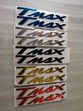 Insignia con emblema para motocicleta, pegatina con logotipo 3D de la rueda del tanque, "TMAX", para YAMAHA TMAX530, Plata 500, negro, rojo, azul, dorado 2024 - compra barato