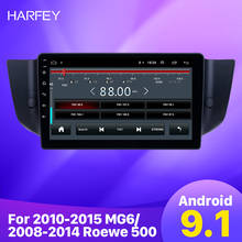 Harfey Android 9.1 car GPS Radio 9" for 2010 2011-2015 MG6/2008-2014 Roewe 500 With HD Touchscreen support Carplay Rear camera 2024 - buy cheap