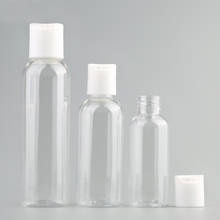 100pcs 30ml-100ml Plastic PET Clear Emulsion Lotion Bottles Cosmetic Shampoo Containers Travel Vial Liquid Refillable Sub Bottle 2024 - buy cheap