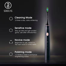 Xiaomi Ultrasonic Electric Toothbrush Smart tooth Brush SOOCAS X3U Automatic Toothbrush USB Fast Rechargeable Adult Waterproof 4 2024 - buy cheap