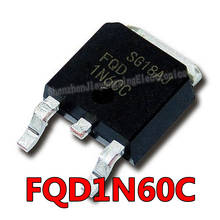 10PCS/LOT  FQD1N60C 1N60  1A 600V TO-252  New original spot hot sale 2024 - buy cheap