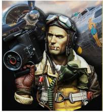 1/10 Resin Model Building Kit Bust  American crew 2024 - buy cheap