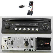 Автомобильный аудиоприемник Bluetooth 5,0 адаптер Aux для Peugeot Citroen C2 C5 RD45 RD4 модуль радио Bluetooth кабель Aux 2024 - купить недорого